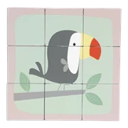 Blokpuzzel dierentuin