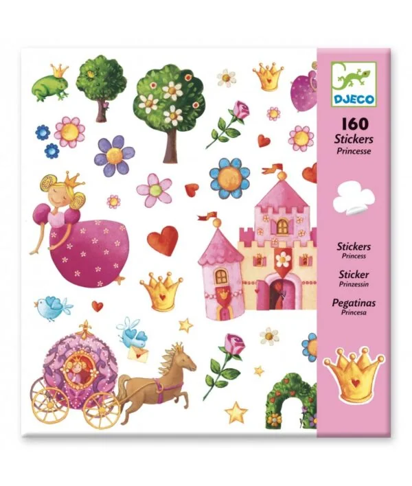 Djeco - stickers - prinses marguerite