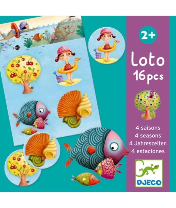 Djeco Lotto de 4 seizoenen