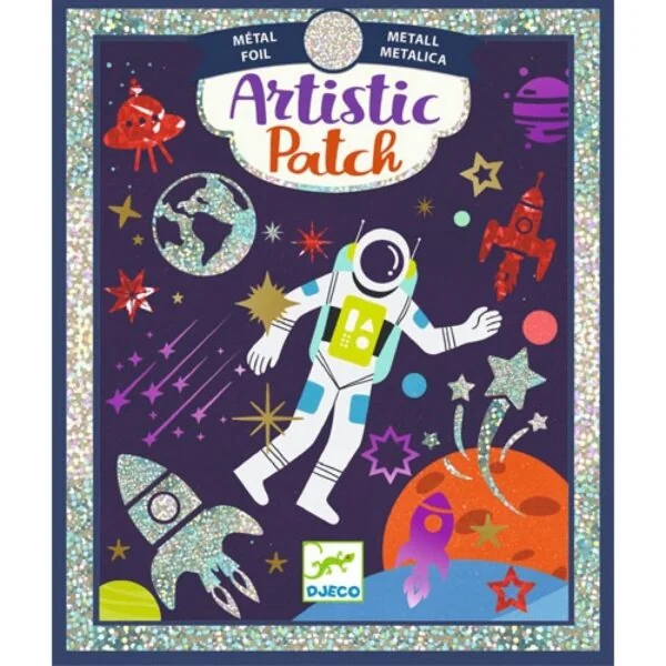 Djeco artistiekd folieplaatjes cosmos