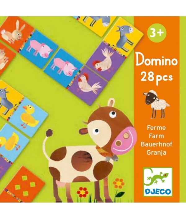 Djeco domino spel boerderij
