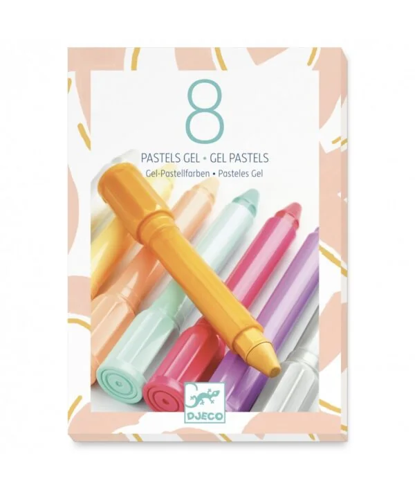 Djeco gelstiften pastel zacht (8st)