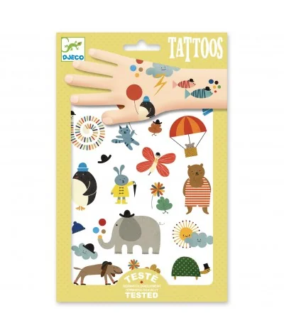 Djeco kleine dieren en wezens tatoages