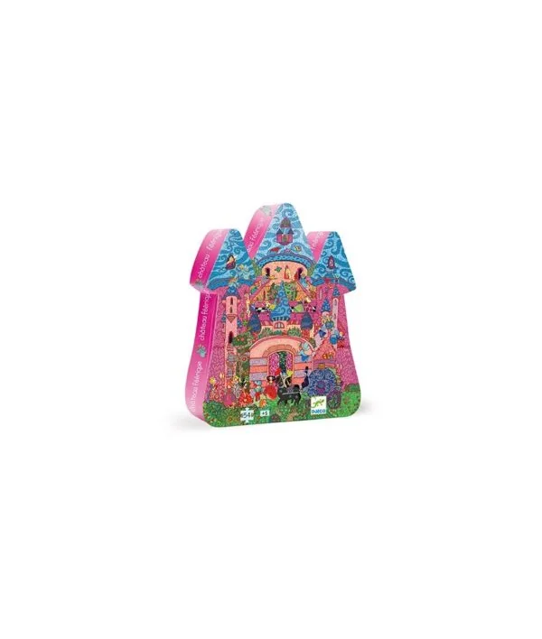 Djeco legpuzzel het feeënkasteel (54st)