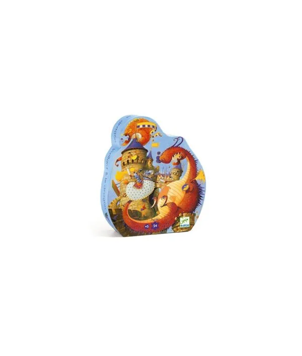 Djeco legpuzzel ridders en draken (54 stuks)