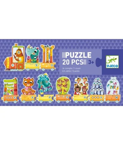 Djeco puzzel ik leer tellen