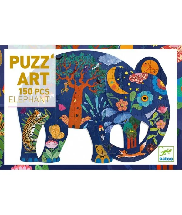 Djeco puzzel puzzel art olifant (150 stuks)