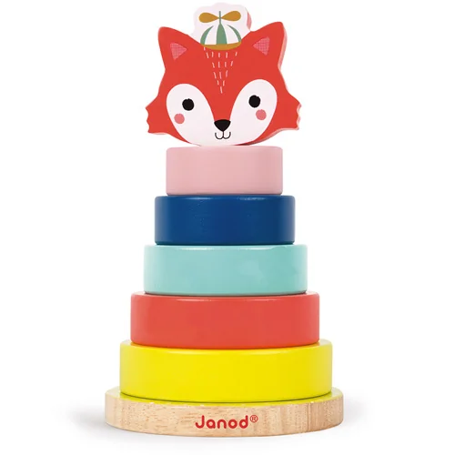 Janod Baby Forest - Stapeltoren vos