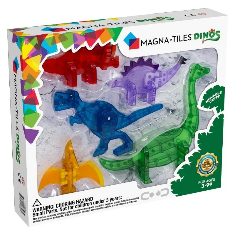 Magna-tiles Dino 5 stukken set