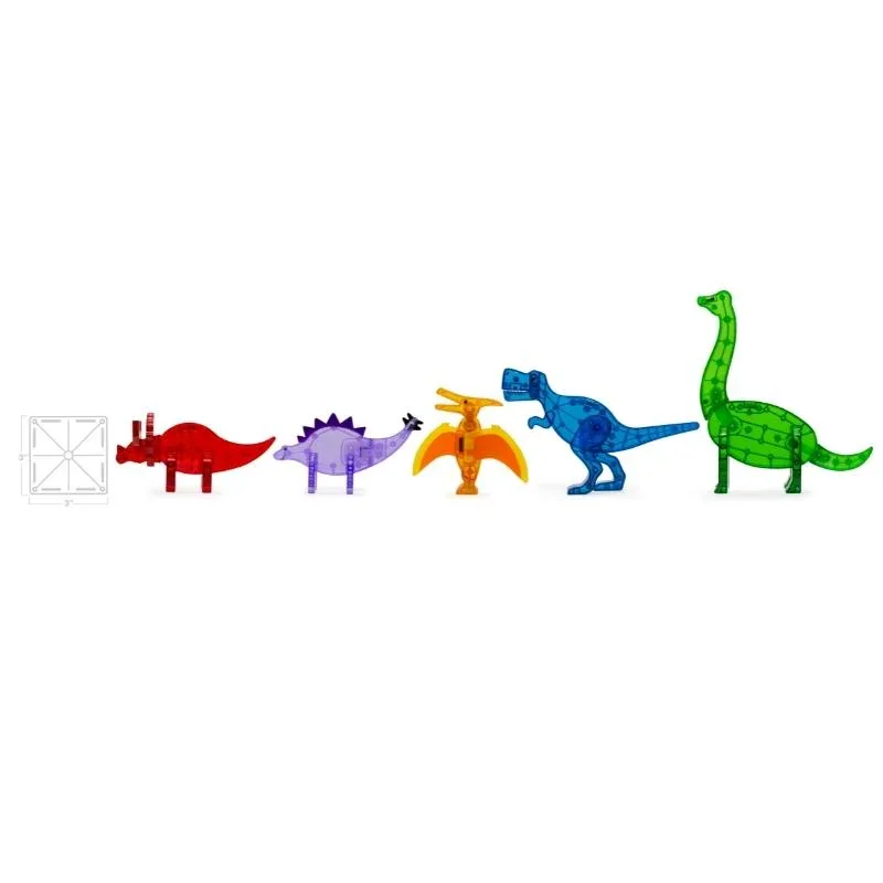 Magna-tiles Dino 5 stukken set