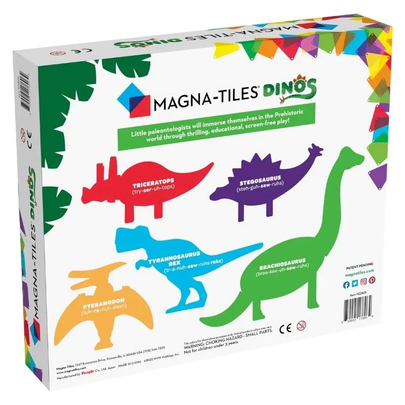 Magna-tiles Dino 5 stukken set