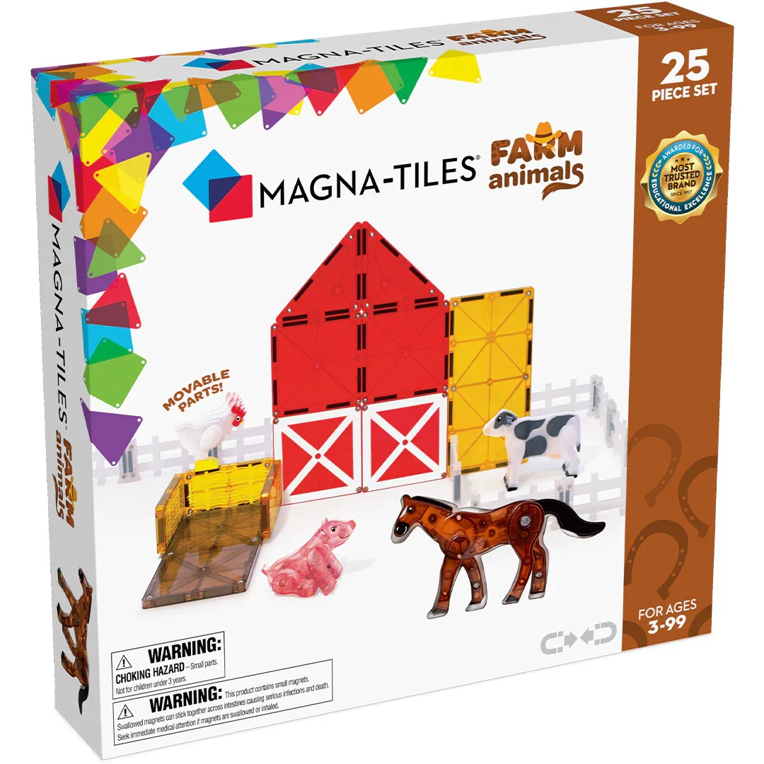 Magna-tiles Farm animals  25 stuks