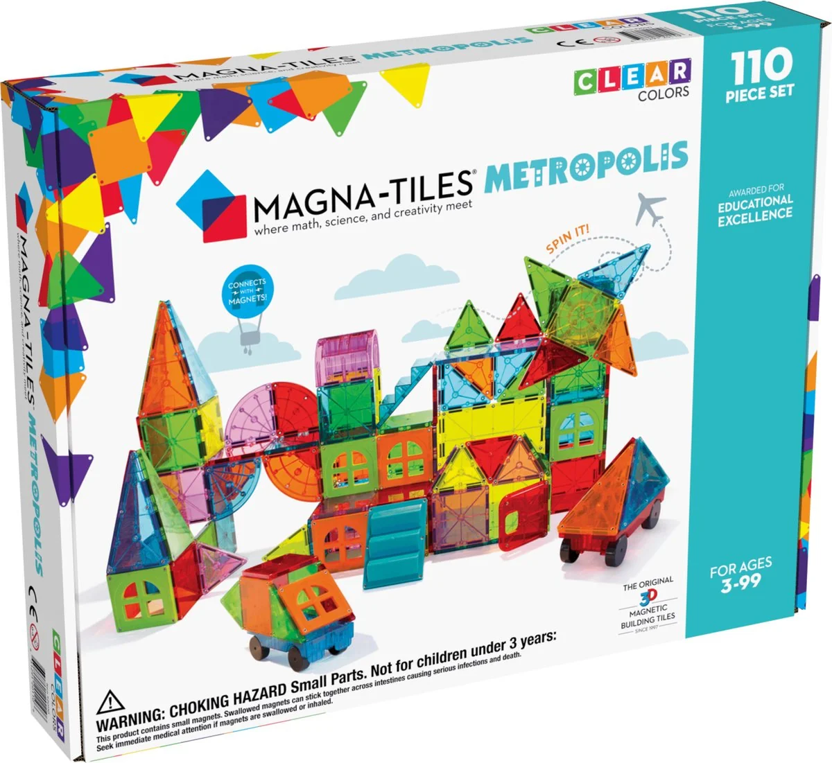 Magna-tiles Metropolis  110 stuks