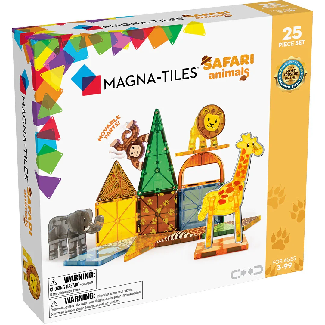 Magna-tiles Safari Animals  25 stuks