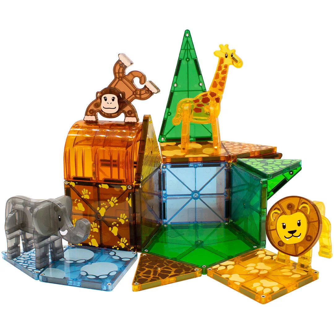 Magna-tiles Safari Animals  25 stuks