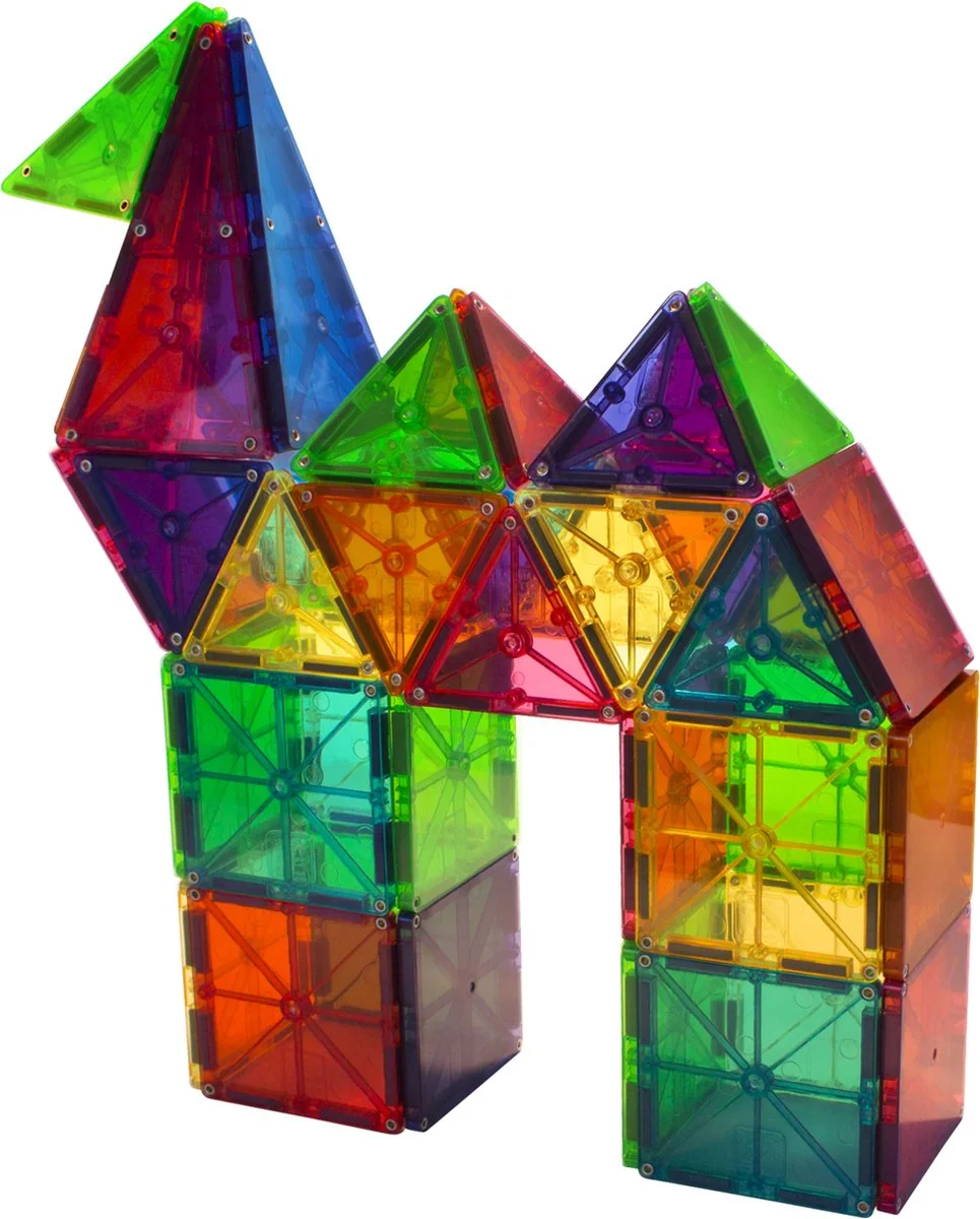Magna-tiles clear colors  100 stuks
