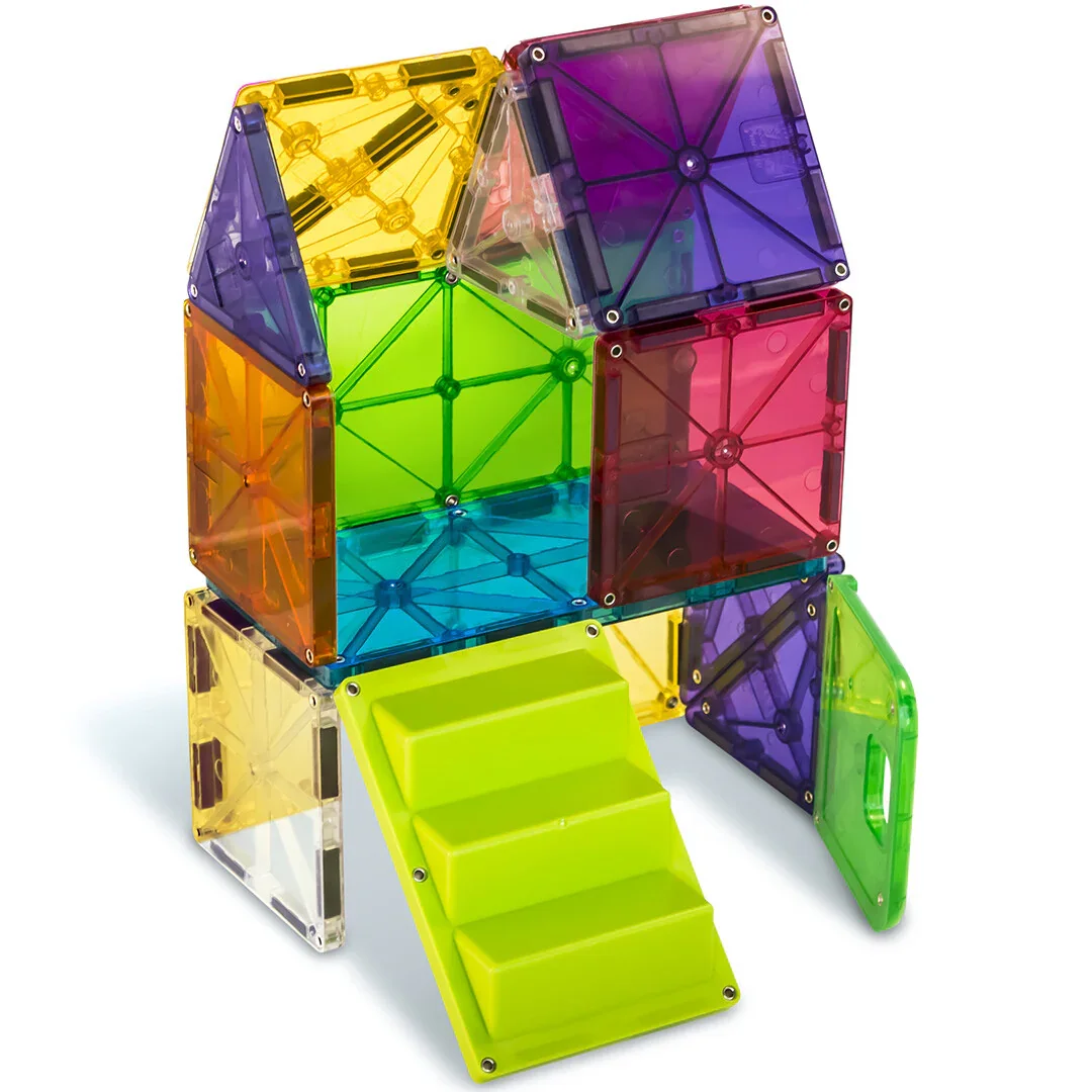 Magna-tiles clear colors 28 stuks  House set