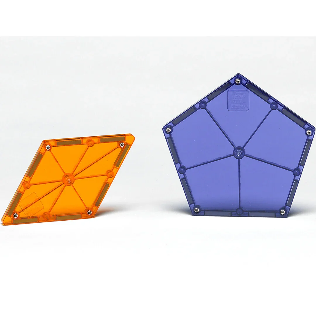Magna-tiles polygons  8 stuks  uitbreidingsset