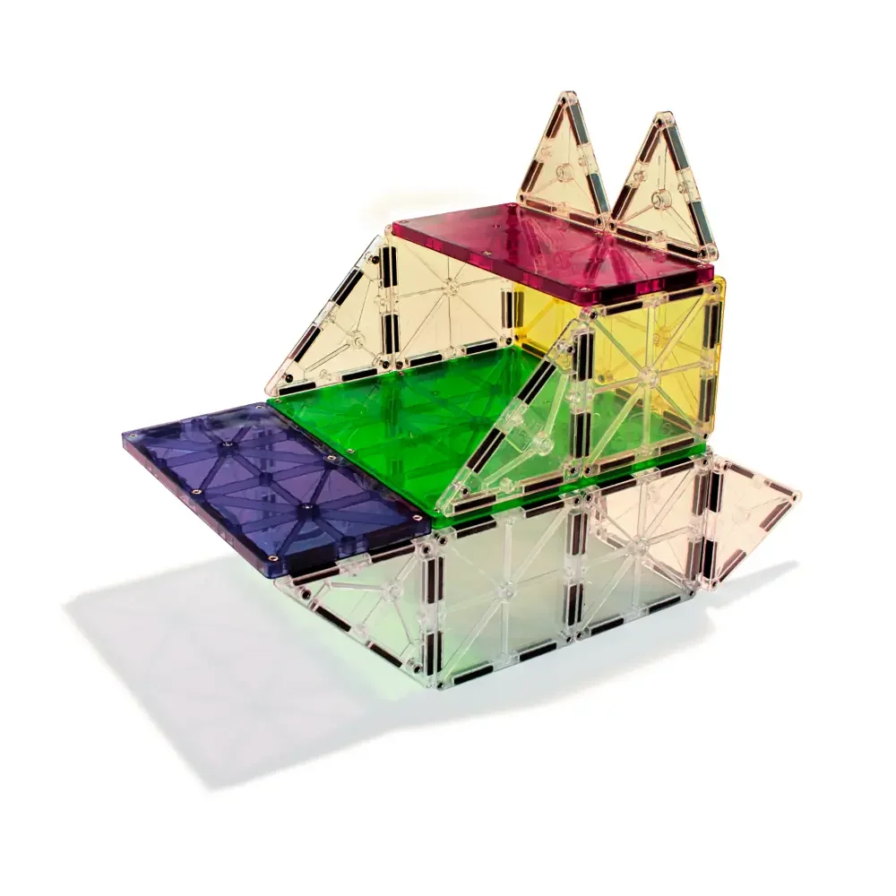 Magna-tiles rechthoeken 8 stuks uitbreiding