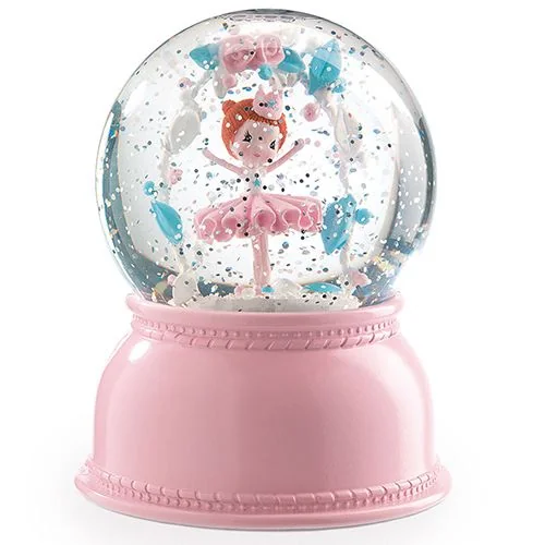 Nachtlampje sneeuwbol ballerina