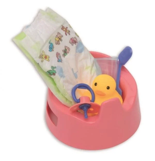 Poppenpo met accessoires