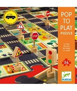 Puzzel de stad
