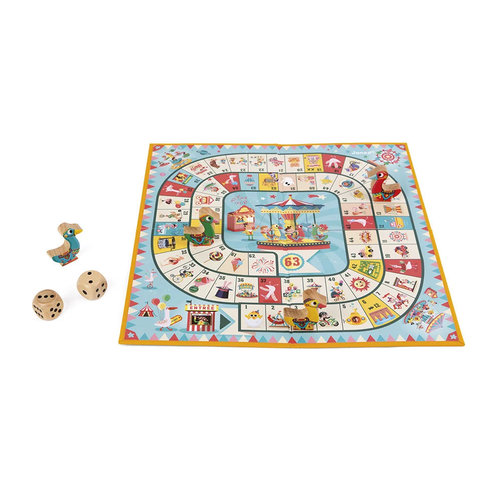 Spel – Carrousel ganzenbord