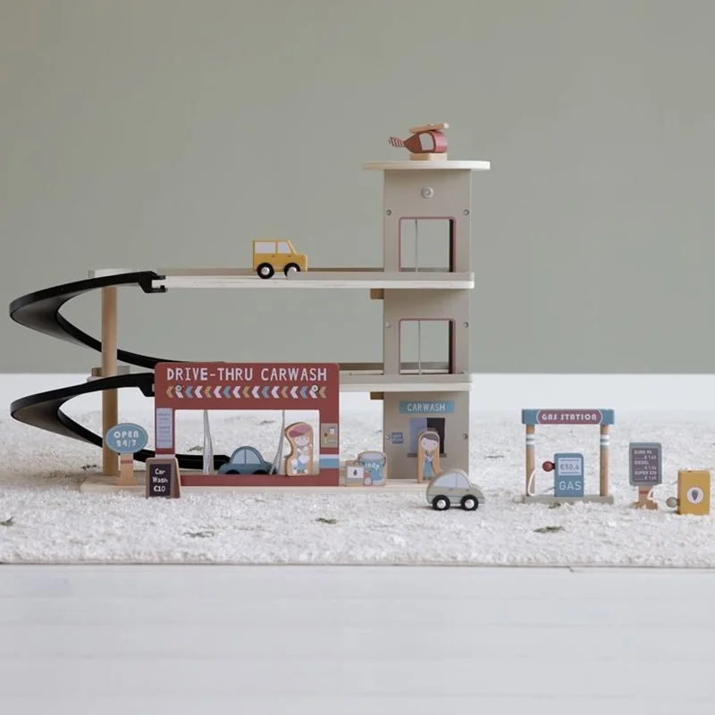 Treinbaanuitbreiding - garage