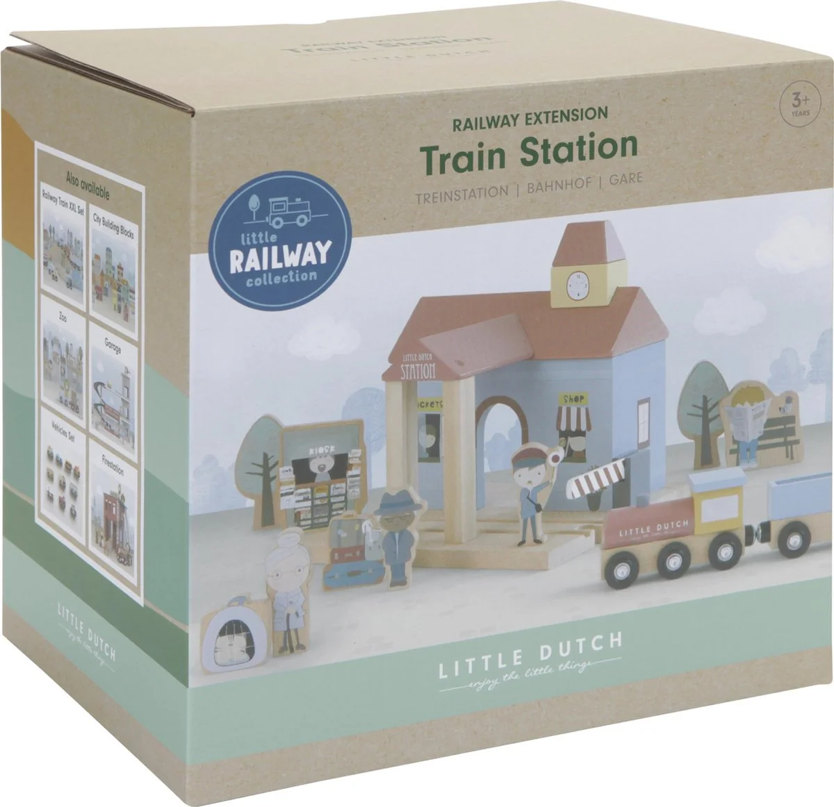 Treinbaanuitbreiding - treinstation