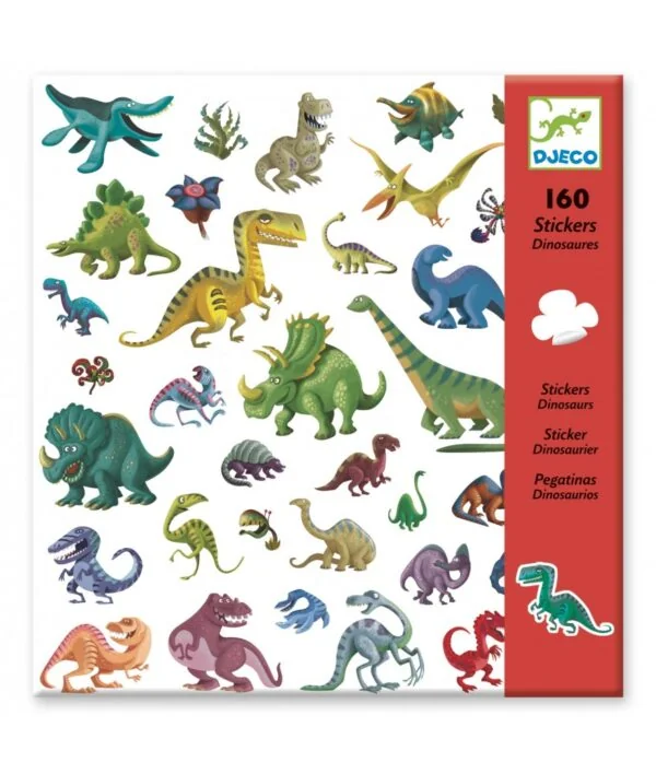 Djeco - stickers - Dinosaurussen