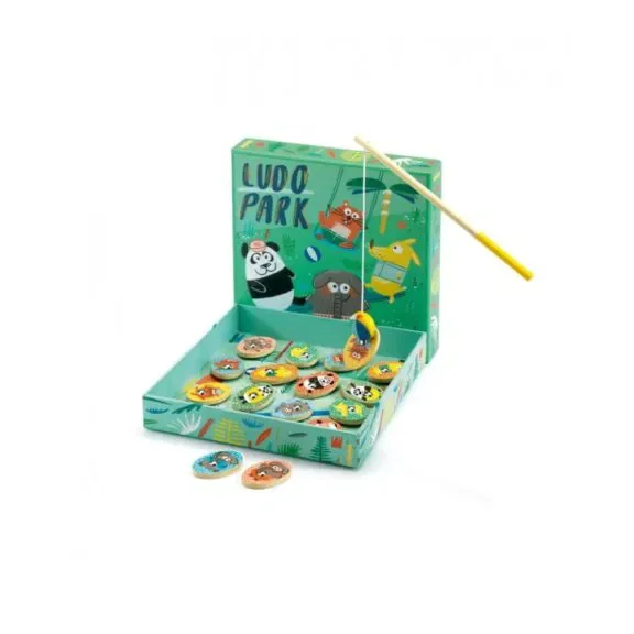 djeco  Ludo park 4 games