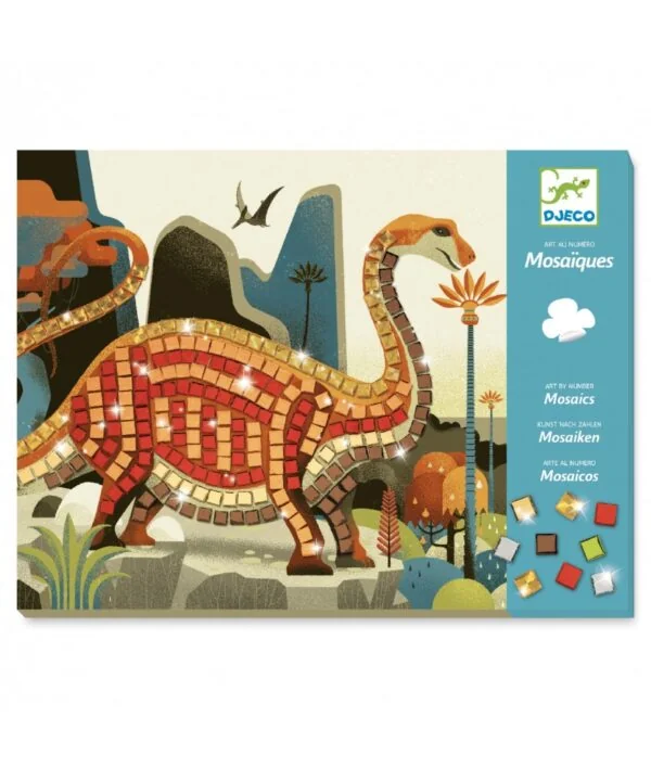 djeco mosaic dinosaurus