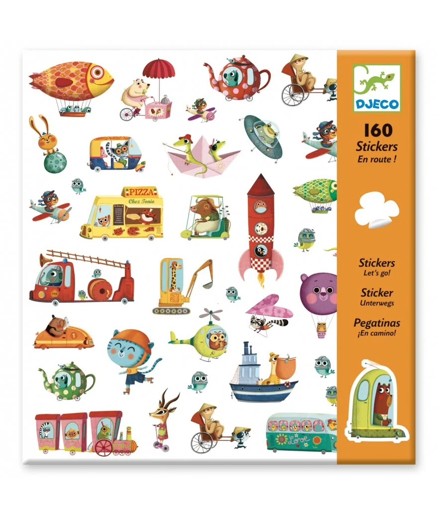 Djeco - stickers - zeemeermin
